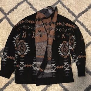 Tribal Patterned Cardigan